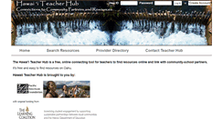 Desktop Screenshot of hawaiiteacherhub.org